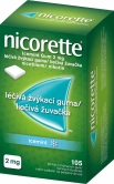 Nicorette® Icemint Gum 2 mg léčivá žvýkací guma, 105 žvýkaček